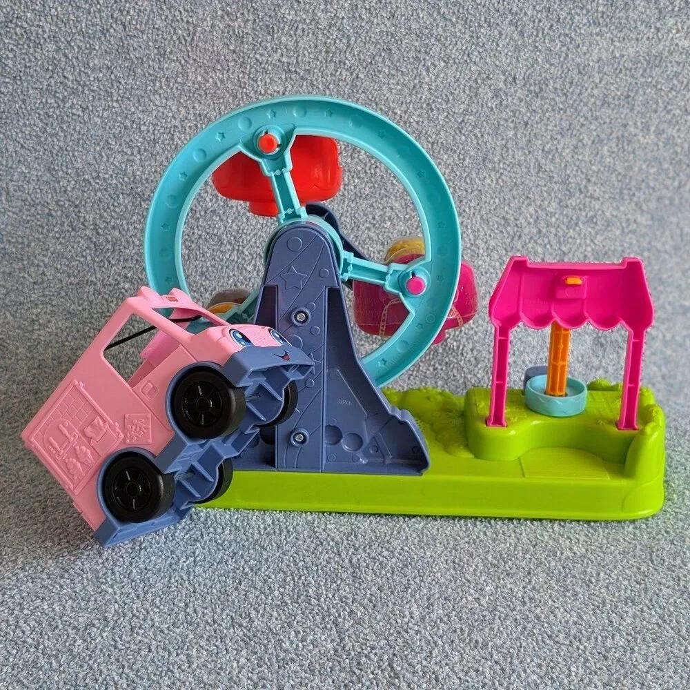 Fisher Price Little People Carnival Playset Ferris Wheel Ice Cream Truck NWOB